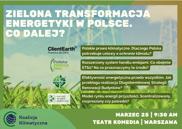 CAKE na Konferencji “Zielona transformacja energetyki w Polsce. Co dalej?”